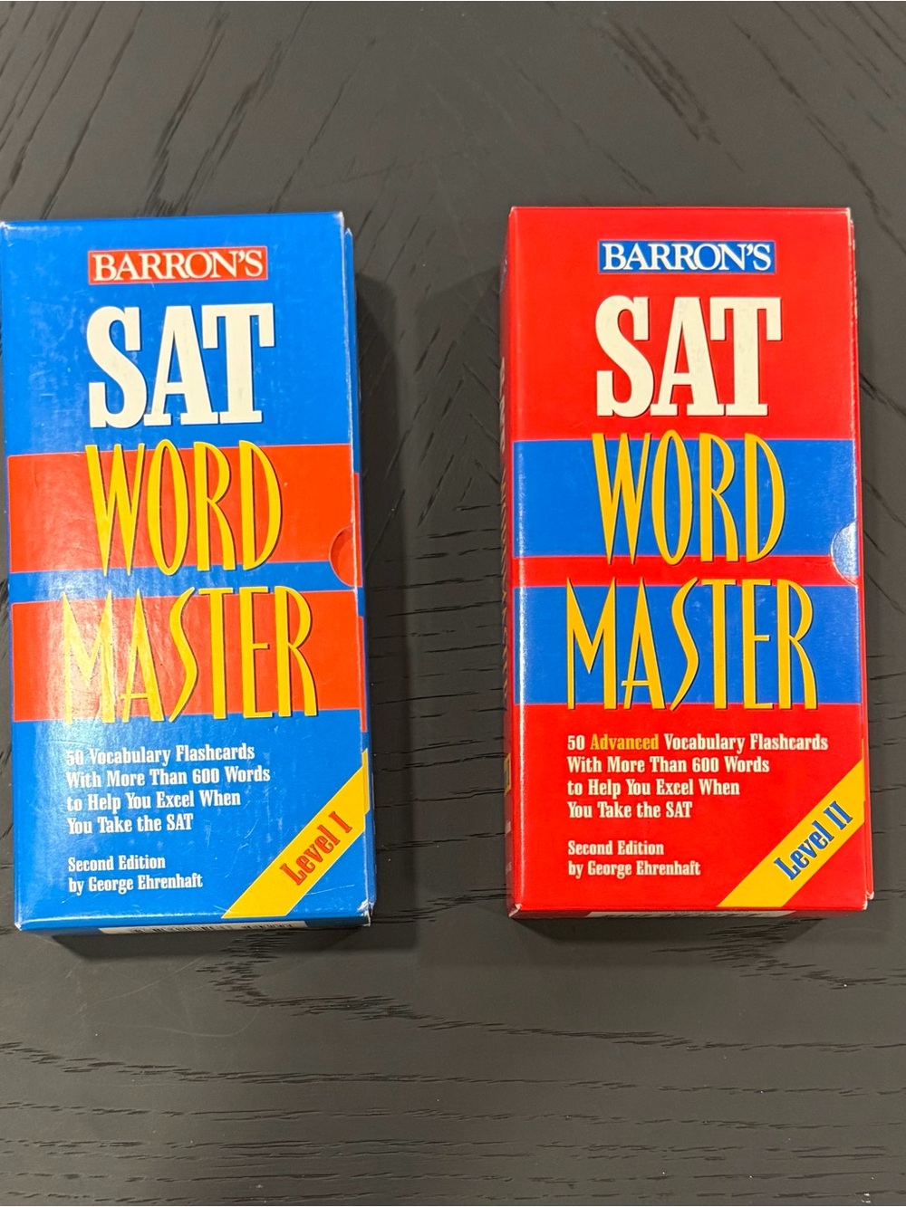 SAT Word Master Vocabulary Flashcards - Level 1 and Level 2